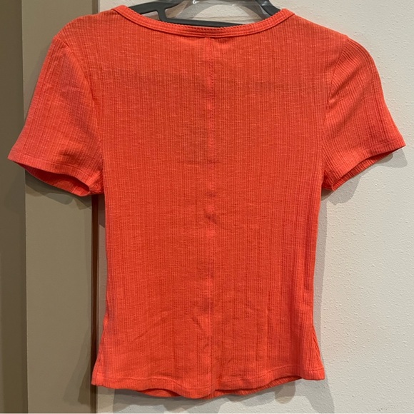 Orange fitted tshirt - Picture 4 of 4